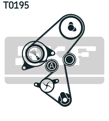 Vkmc 03316 - Skf Rozrząd+Pompa Citroen C4 Picasso I Ii 1.6 Hdi • Motostacja.pl